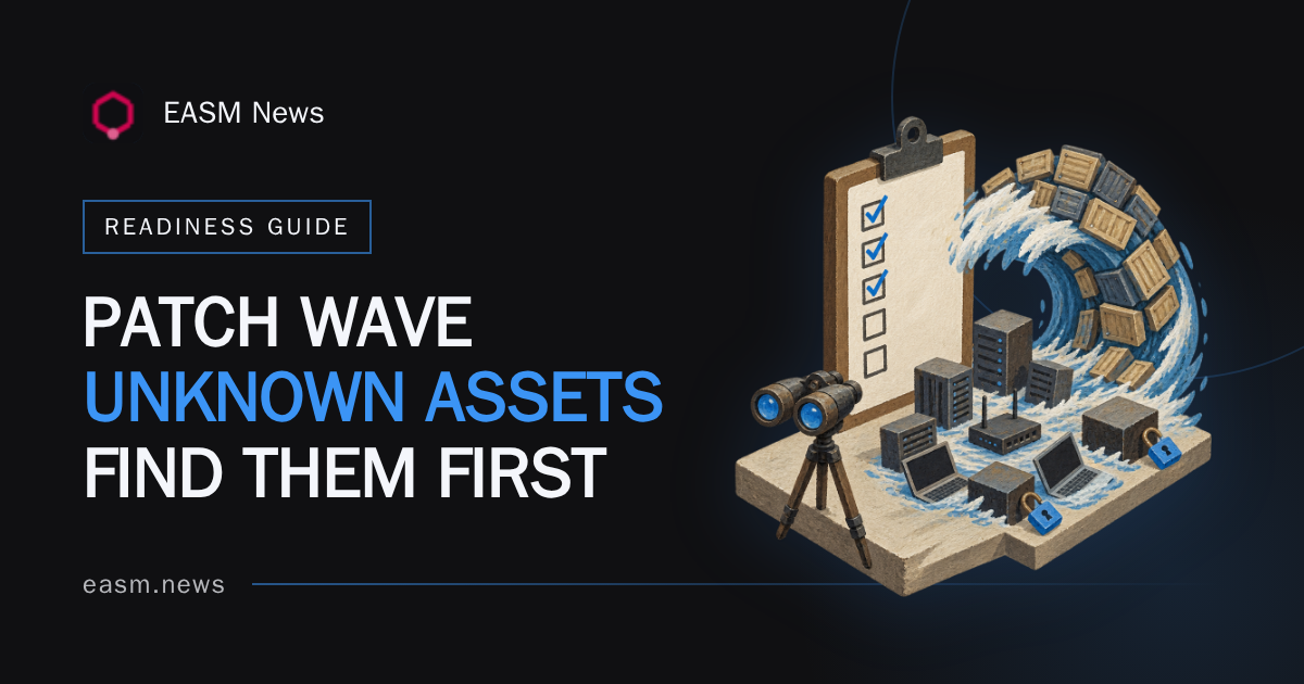 NCSC Patch Wave: An External Readiness Checklist