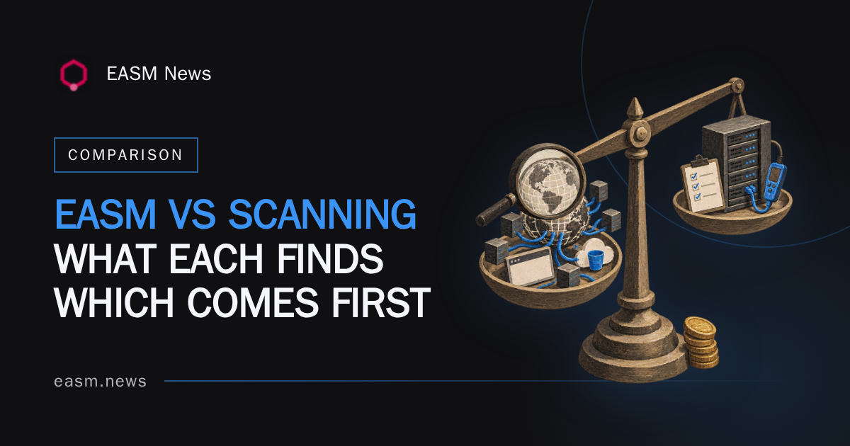 EASM vs Vulnerability Scanning: Which to Buy First